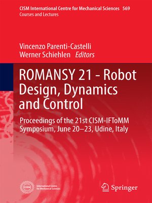 cover image of ROMANSY 21--Robot Design, Dynamics and Control